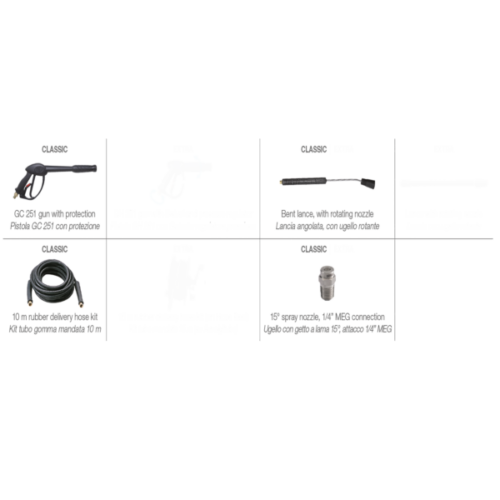 Idropulitrice k 250 10-150 classic tsr caratteristiche