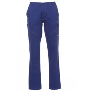 Pantalone payper worker cotone unisex multistagione tasche blu