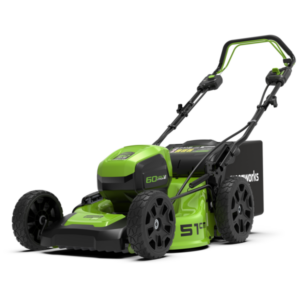 Rasaerba greenworks elettrico 60v 51 cm, semovente new gd60lm51sp