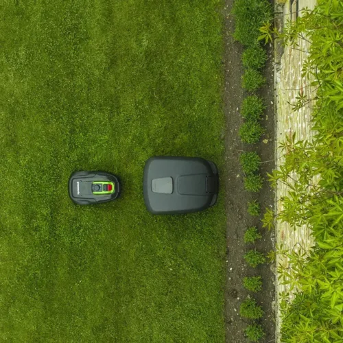 Robot tagliaerba Optimow greenworks da 450 m²
