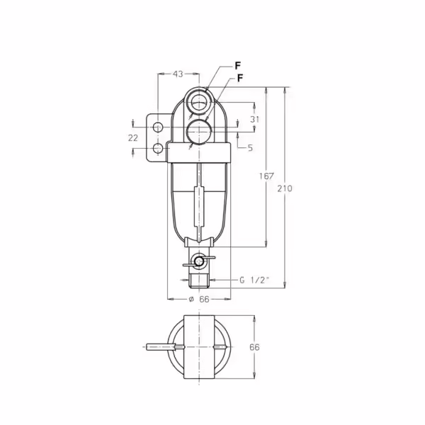 Filtro autopulente sulla mandata in ottone-2