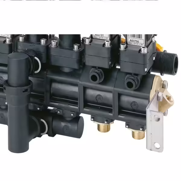 Kit distributore elettrico con valvola volumetrica e scatola -2