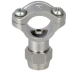 Morsetto in ottone d. 21 foro 7 con portaugello