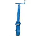 Ruotino regolabile quadro 600kg per rimorchi agricoli